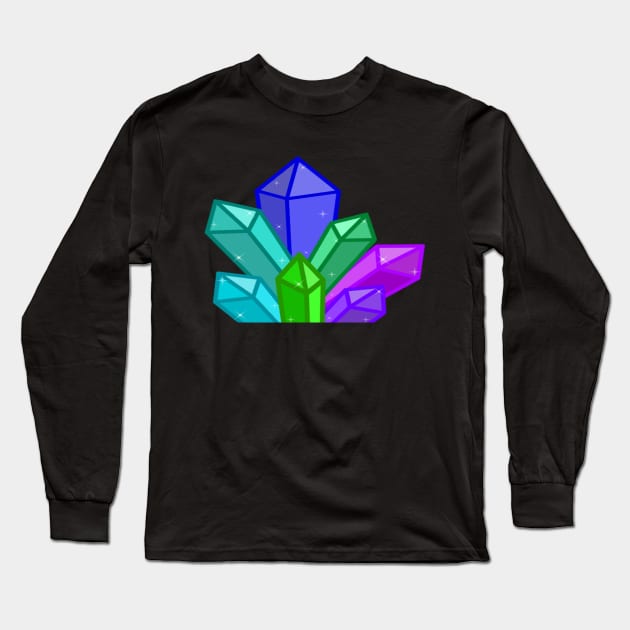 GemSquad Long Sleeve T-Shirt by AmethystsArcade